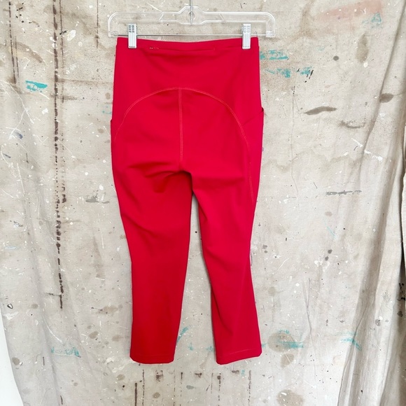 Lululemon Swift Speed High-Rise Crop 21", Dark Red - Picture 4 of 5